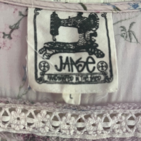 JAASE  Lilac Pink Floral Button Front Maxi Dress SZ: M/L - Picture 15 of 15